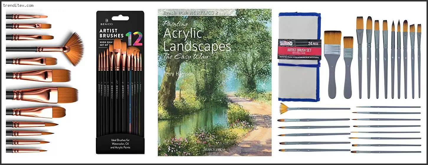 Best Painting Brushes For Acrylics