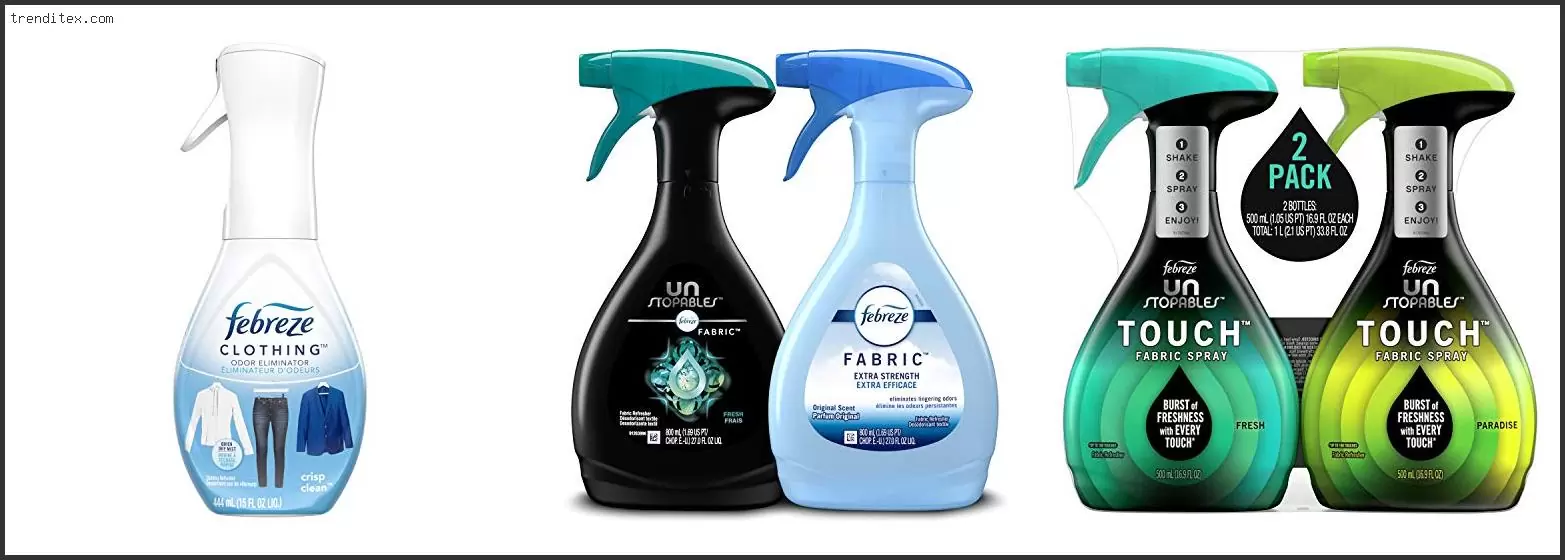 Best Fabric Odor Eliminator Spray