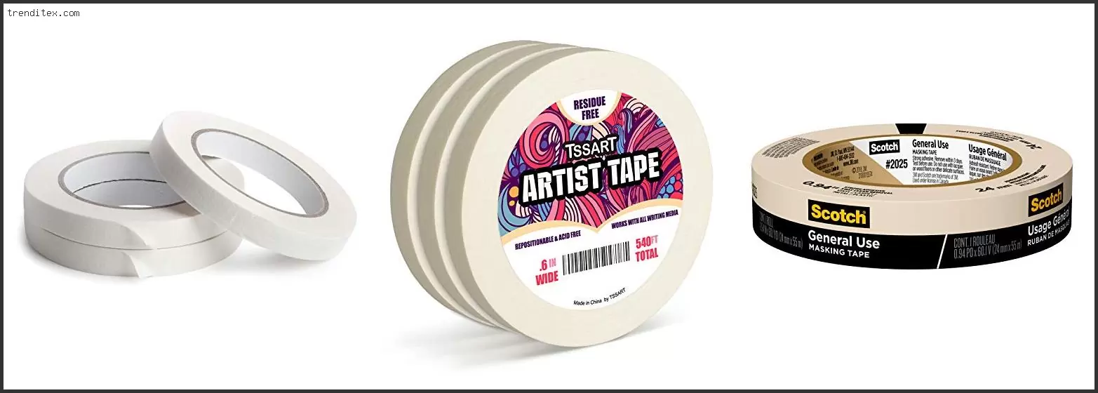 Best Masking Tape For Watercolor