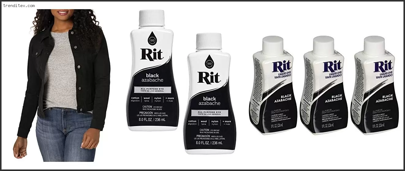 Best Black Fabric Dye For Denim