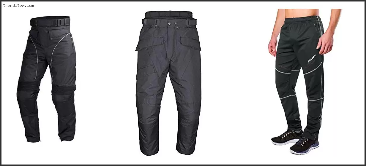 Best Cold Weather Motorcycle Pants