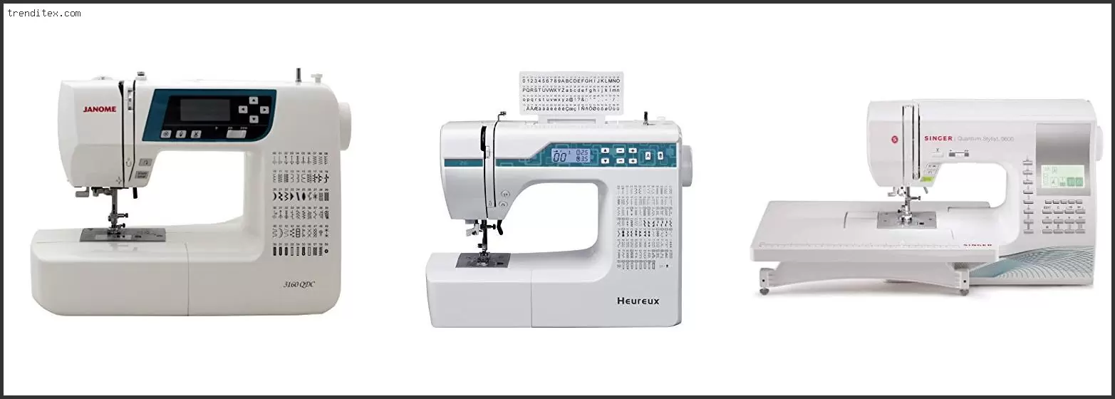 Best Computerized Sewing Machine With Automatic Tension