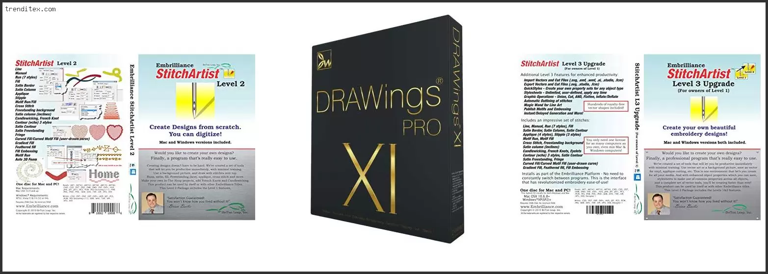 Best Digitizing Software For Machine Embroidery