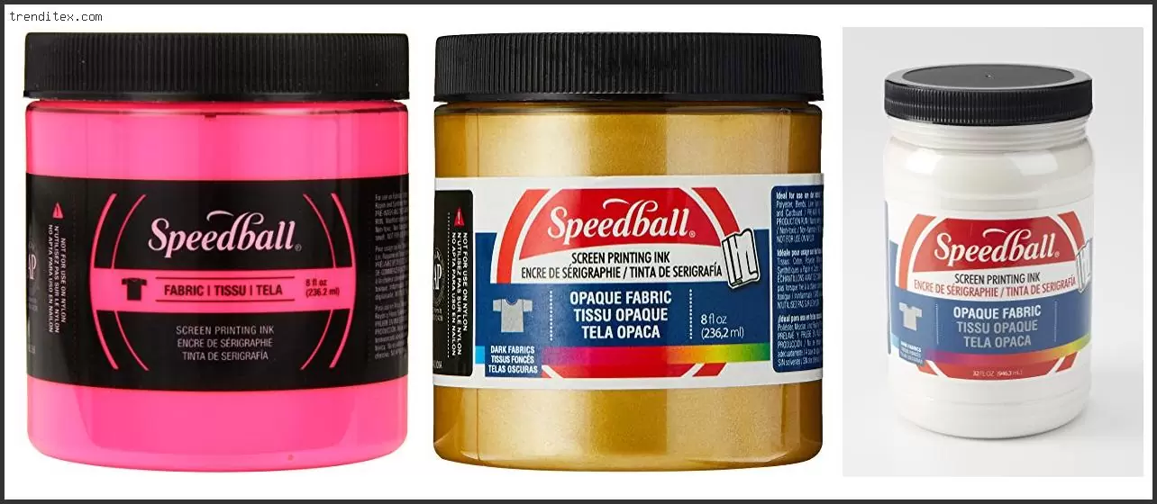 Best Screen Printing Ink For Fabric