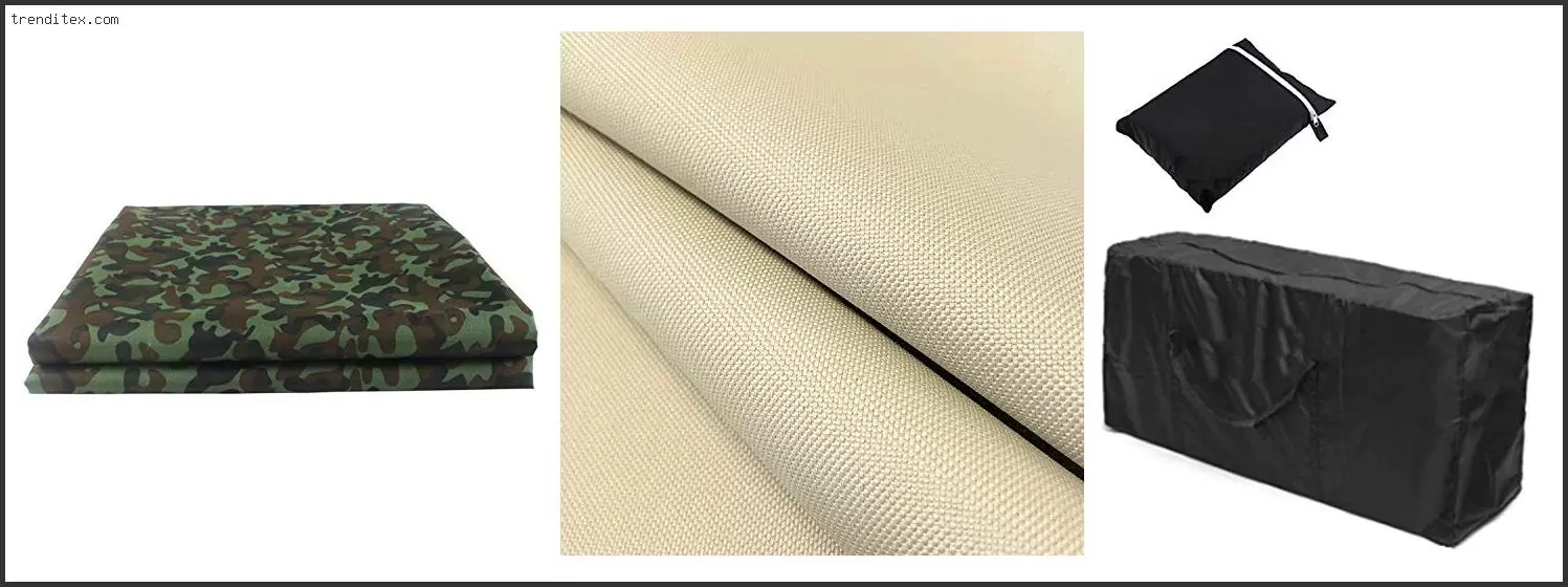 Best Waterproof Fabric For Outdoor Cushions