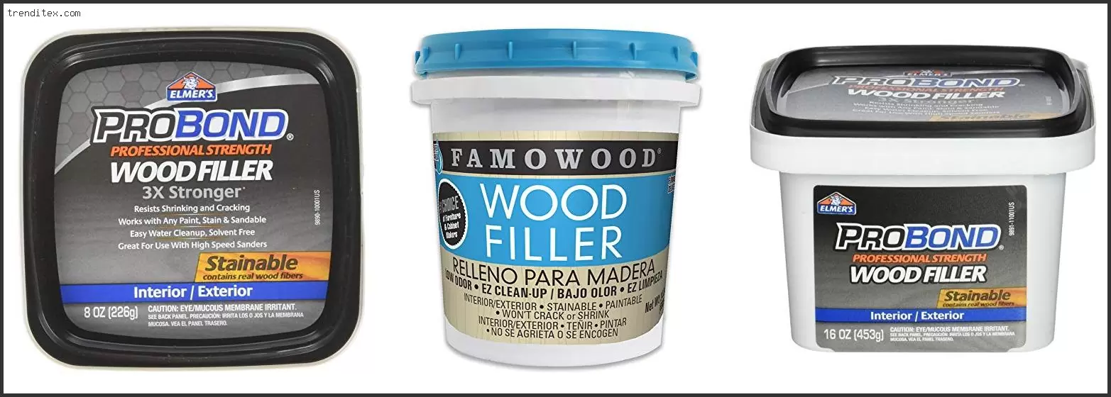 Best Wood Filler For Decks