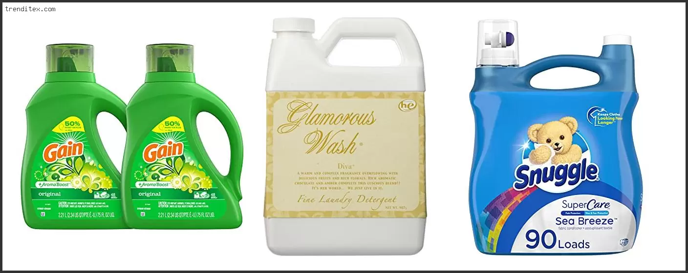 Best Smelling Laundry Detergent And Fabric Softener