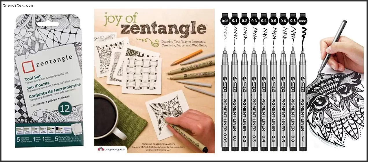 Best Pens For Zentangle Art