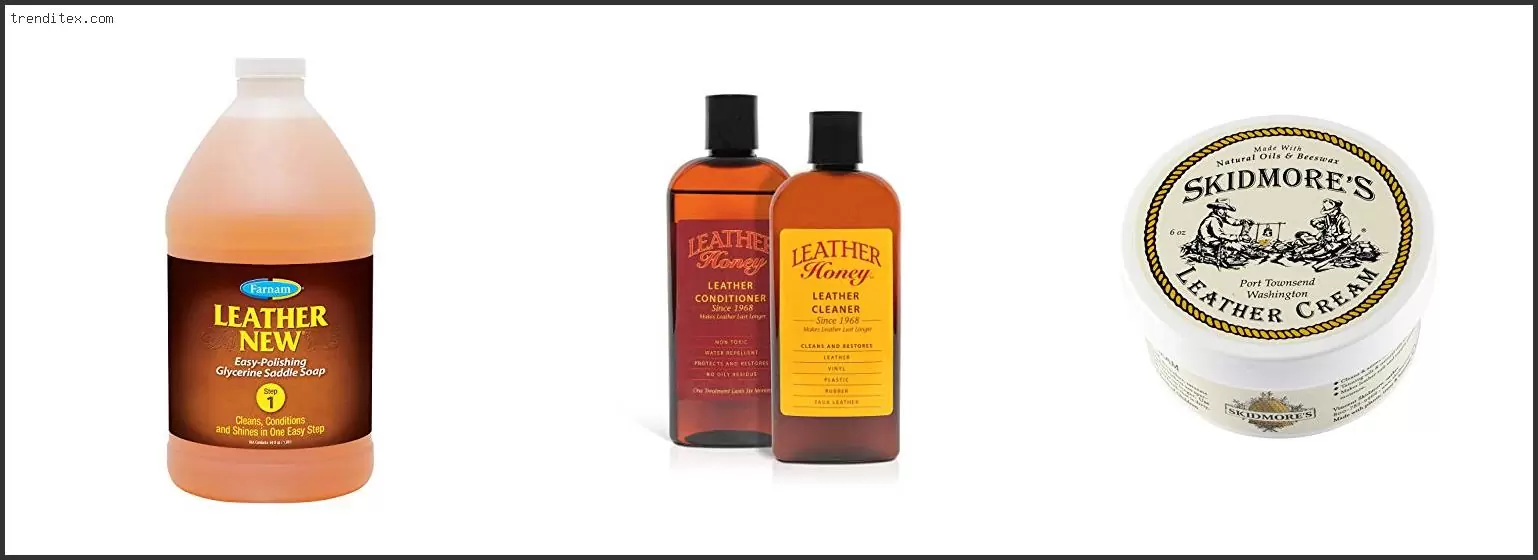 Best Leather Saddle Cleaner