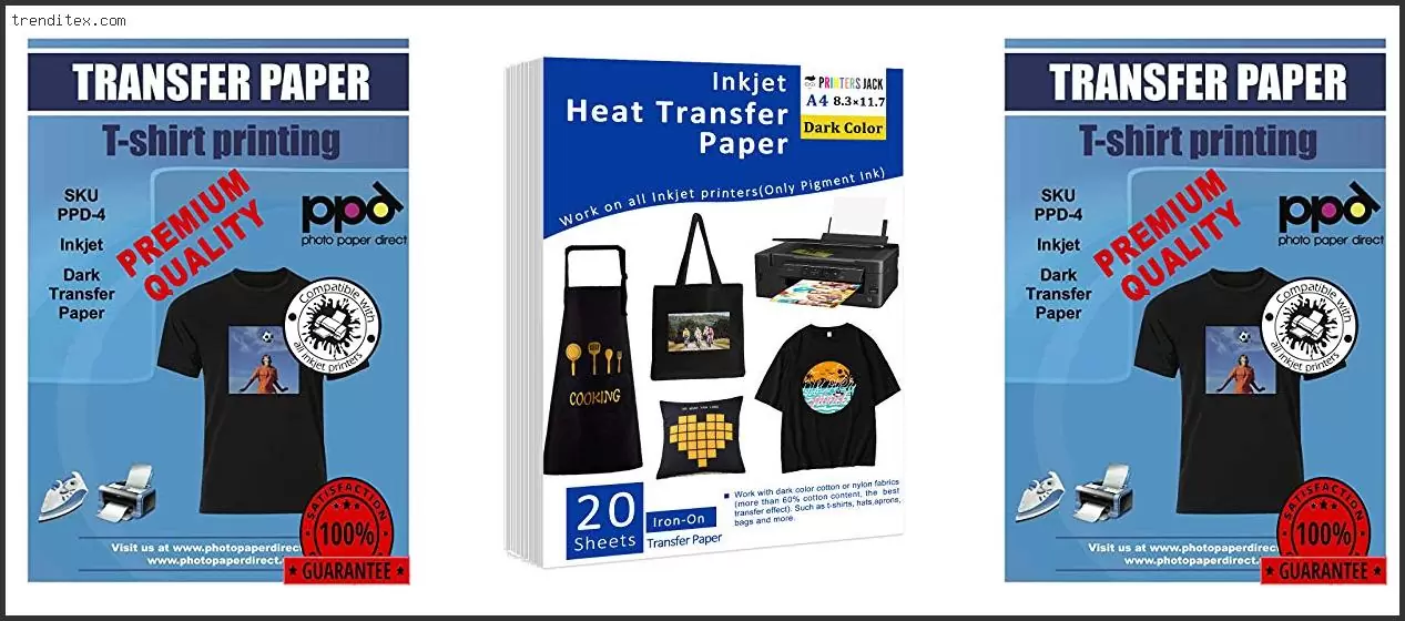 Best Iron On Transfer Paper For T Shirts