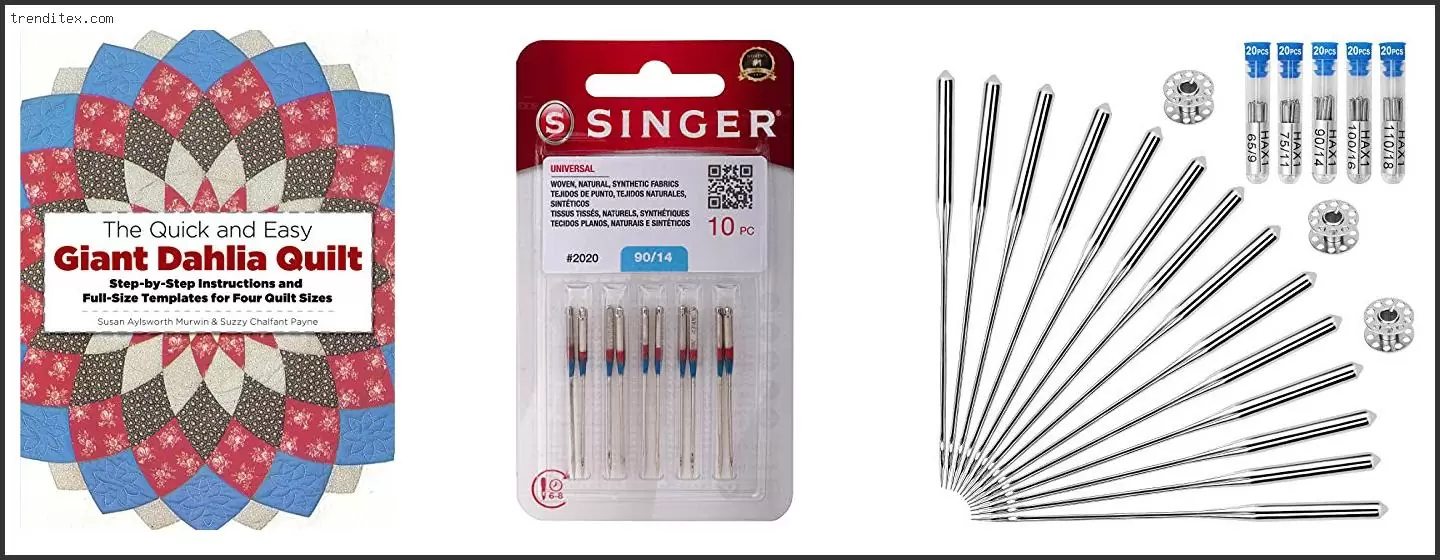 Best Size Sewing Machine Needles For A Duvet