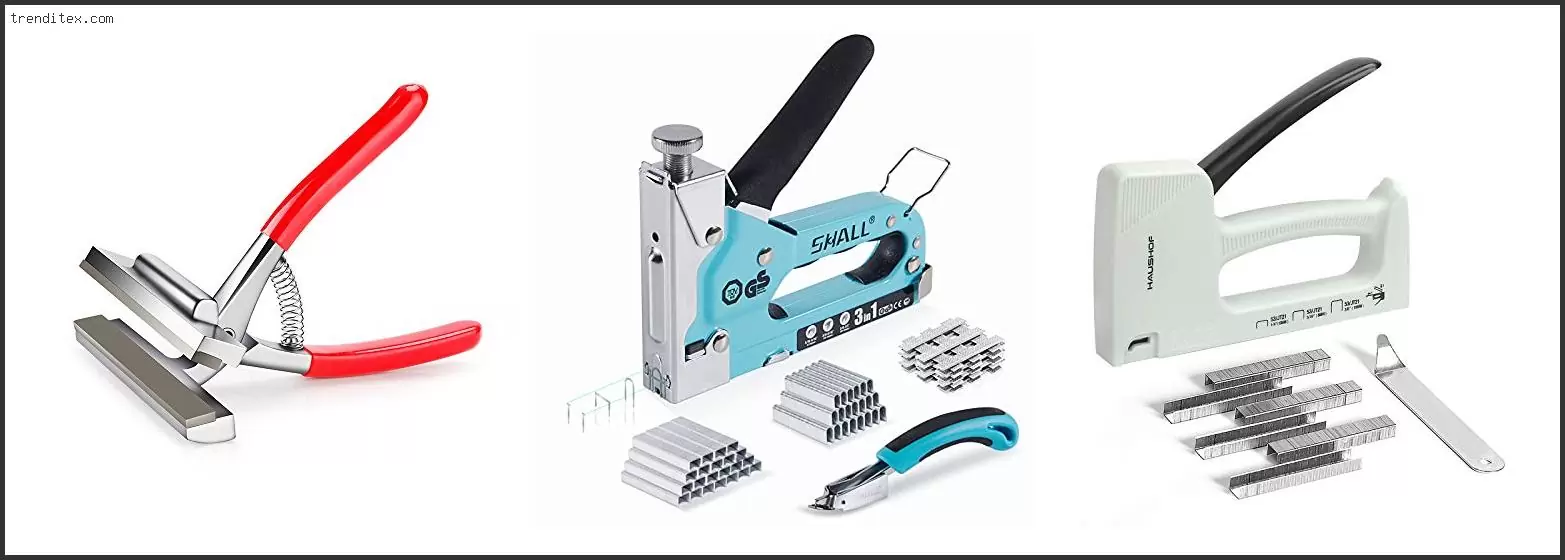 Best Staple Gun For Stretching Canvas
