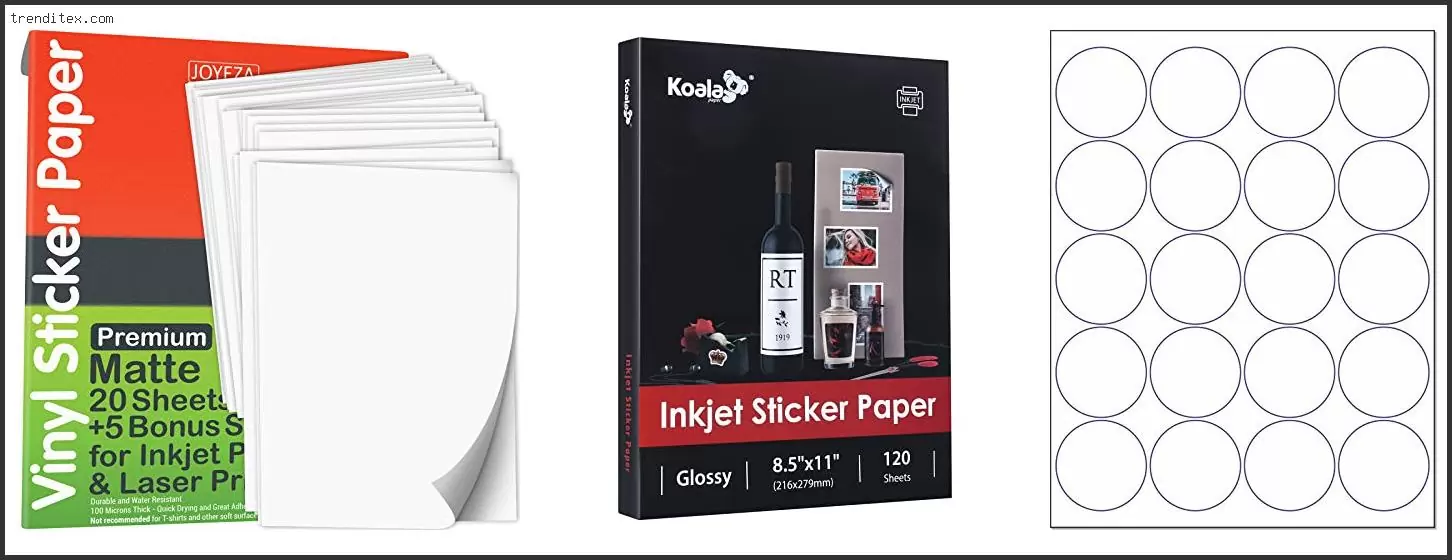 Best Printer For Sticker Paper