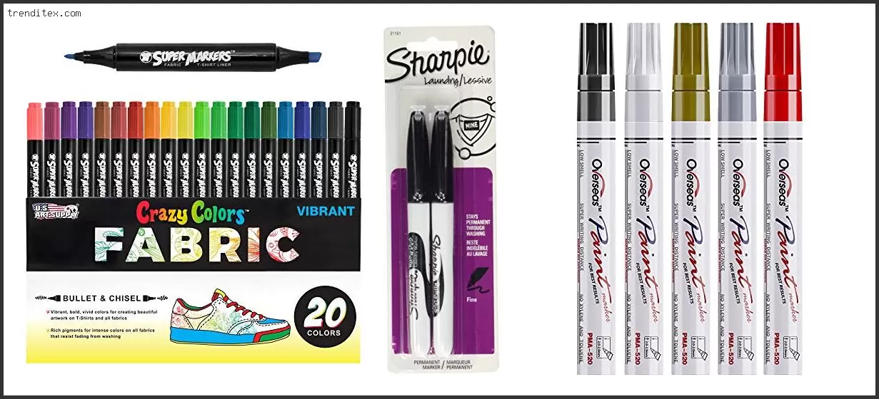 Best Markers For Fabric