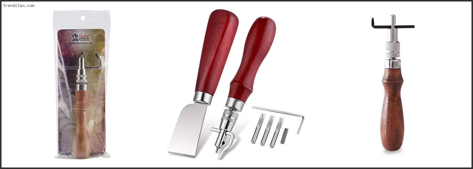 Best Leather Stitching Groover