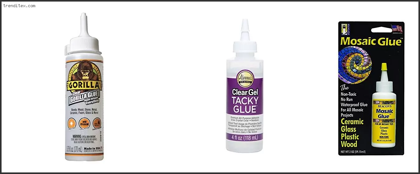 Best Craft Glue For Glass