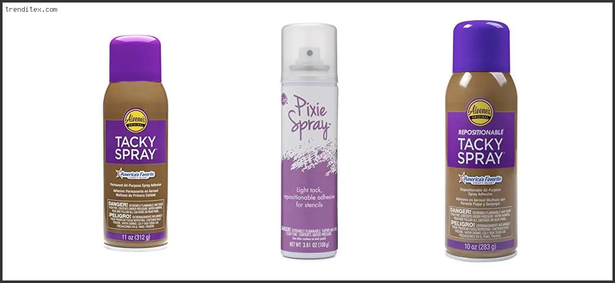 Best Spray Adhesive For Stencils