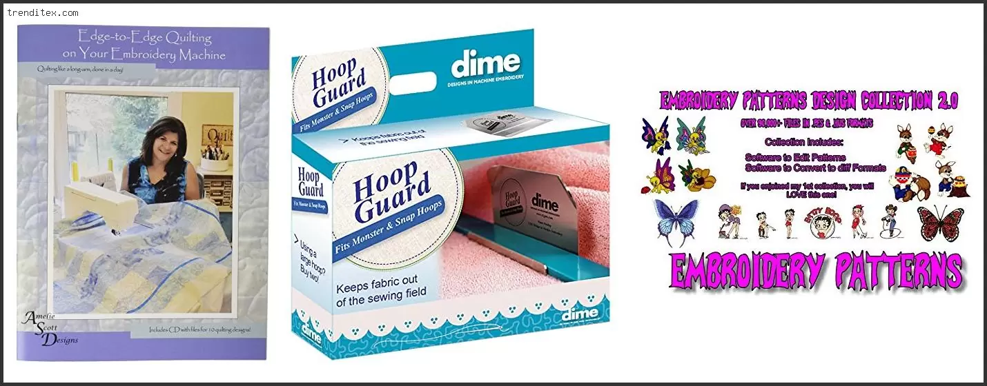 Best Embroidery Machine For Large Designs