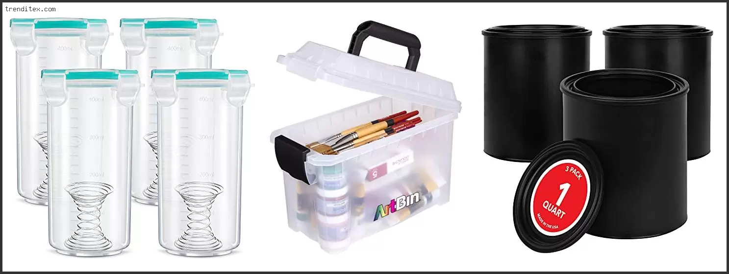 Best Paint Storage Container