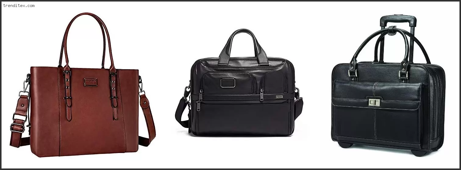 Best Leather Briefcases For Women