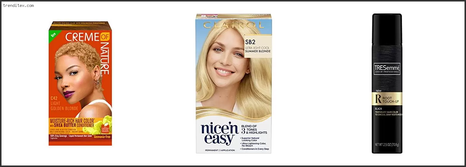 Best Blonde Hair Dye For Black Hair