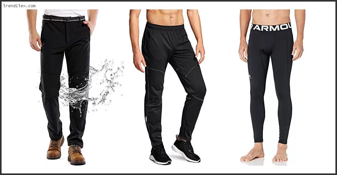 Best Men's Cold Weather Hiking Pants