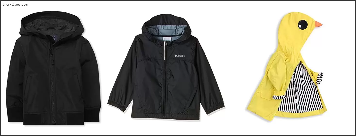 Best Toddler Rain Jacket