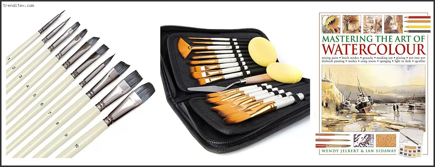 Best Paint Brushes For Gouache