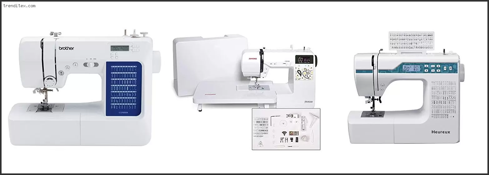 Best Computerized Quilting And Sewing Machine