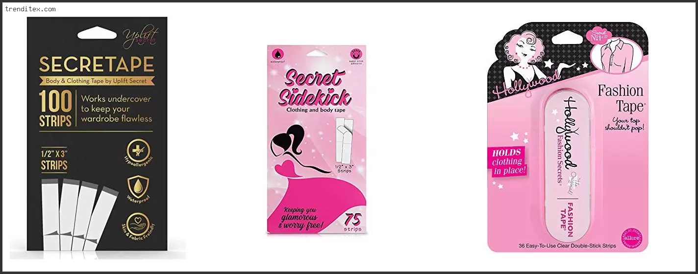 Best Double Sided Tape For Clothes