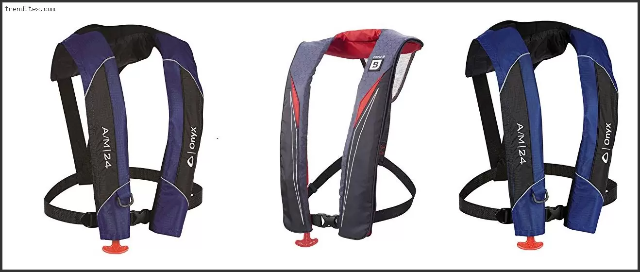 Best Inflatable Life Jackets For Adults