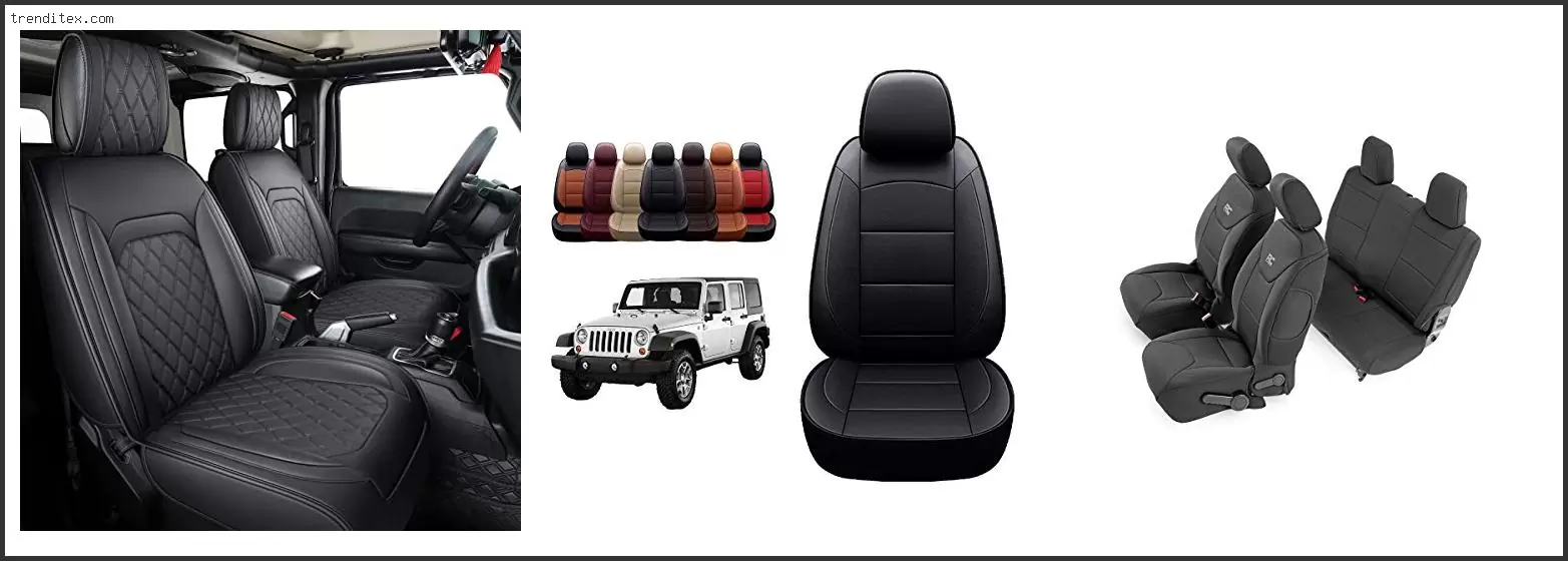 Best Leather Seat Covers For Jeep Wrangler