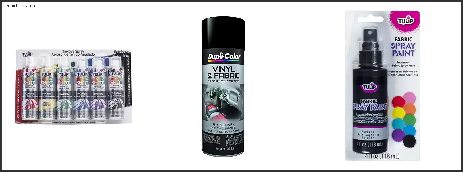 Best Fabric Spray Paint For Clothes