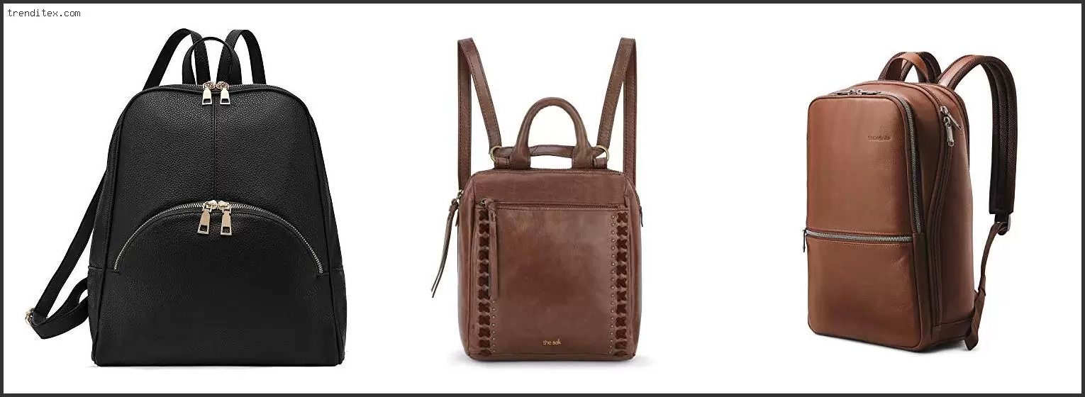 Best Leather Backpack Purse