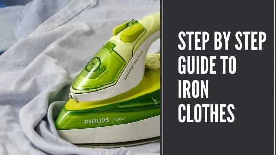 How to Iron Clothes