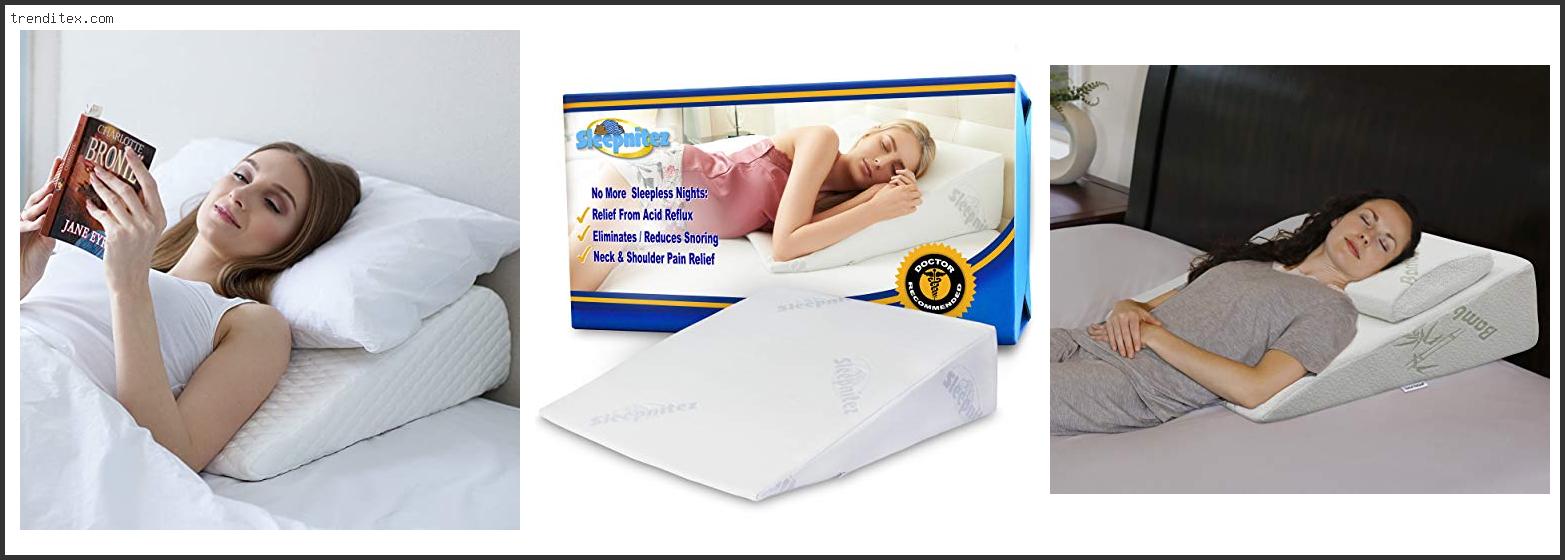 Top 10 Best Wedge Pillow For [2022] Trendy Picks