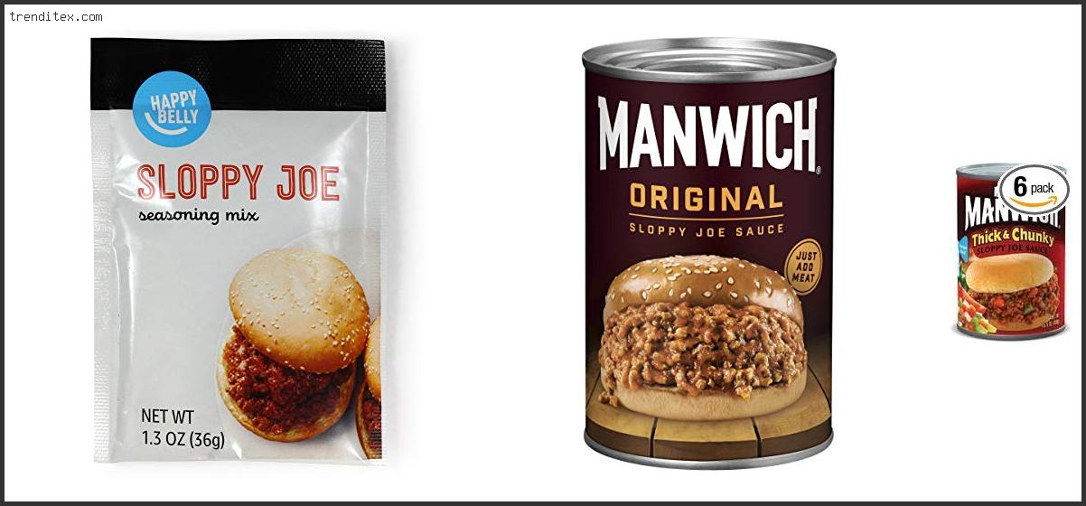 Top 10 Best Canned Sloppy Joe Sauce [2022] Trendy Picks