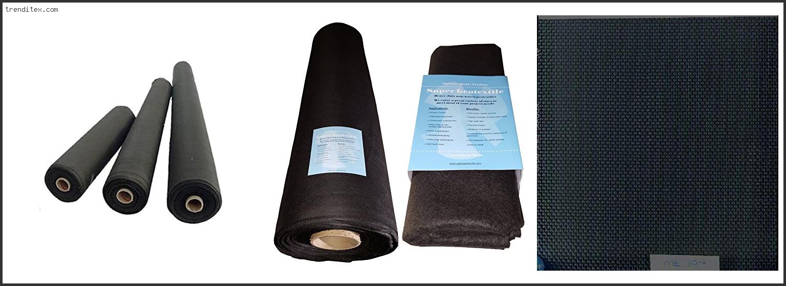 Top 10 Best Geotextile Fabric For French Drain [2022] Trendy Picks
