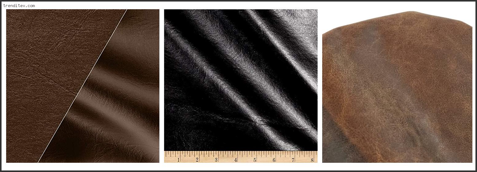 Top 10 Best Faux Leather Upholstery Fabric [2022] Trendy Picks